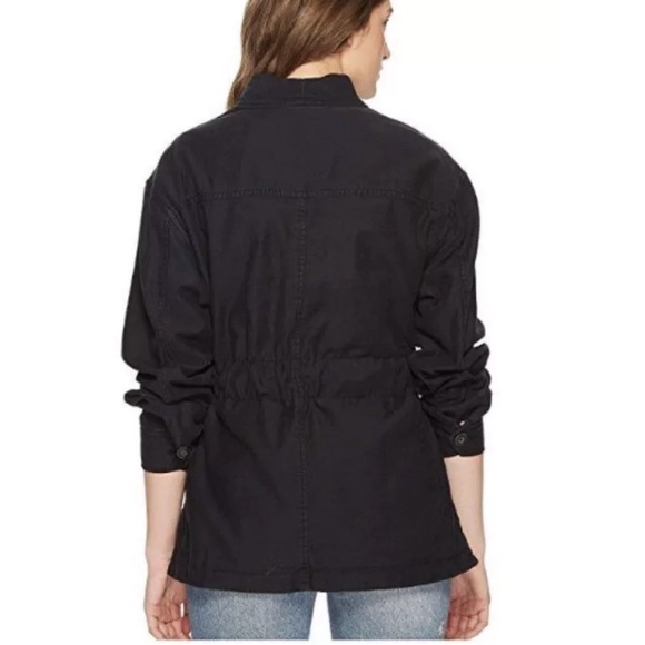 Free People in Our Nature Cargo Jacket Black size S - Picture 5 of 10
